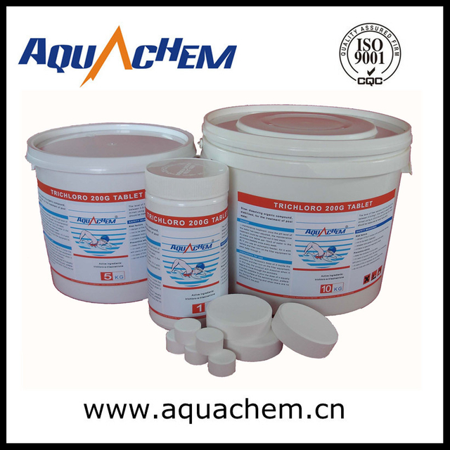 Trichloroisocyanuric Acid (TCCA) -Fast-dissolving Trichloro tablet 