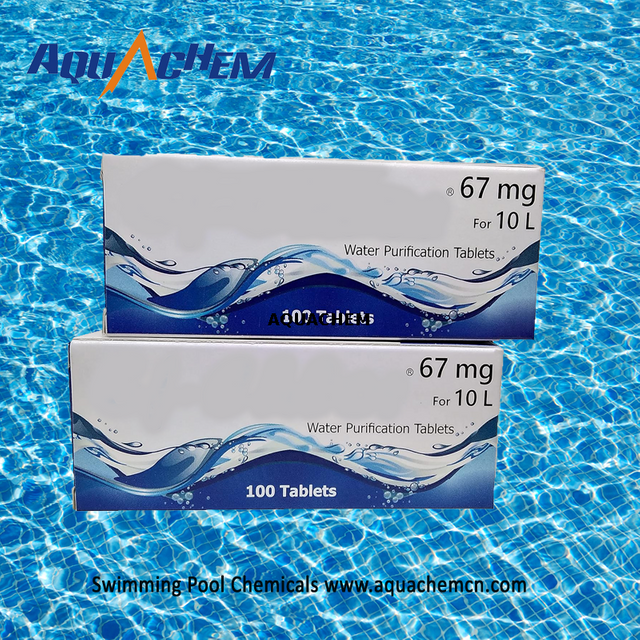 Aquatabs Water Purification Nadcc Tablets 67mg